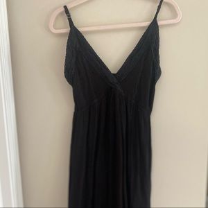 Maxi Black Flowy Dress